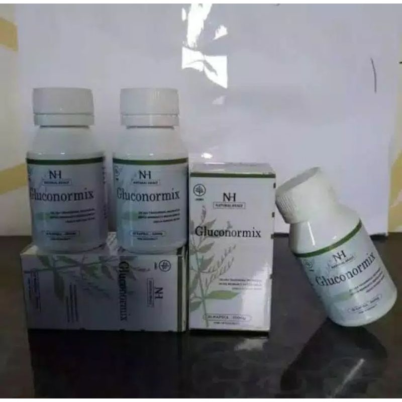 Gluconormix Original 100% Obat Gula Darah Diabetes Asli Terbukti