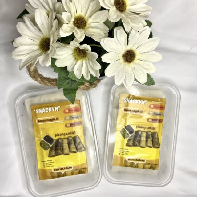 

pisang coklat leleh