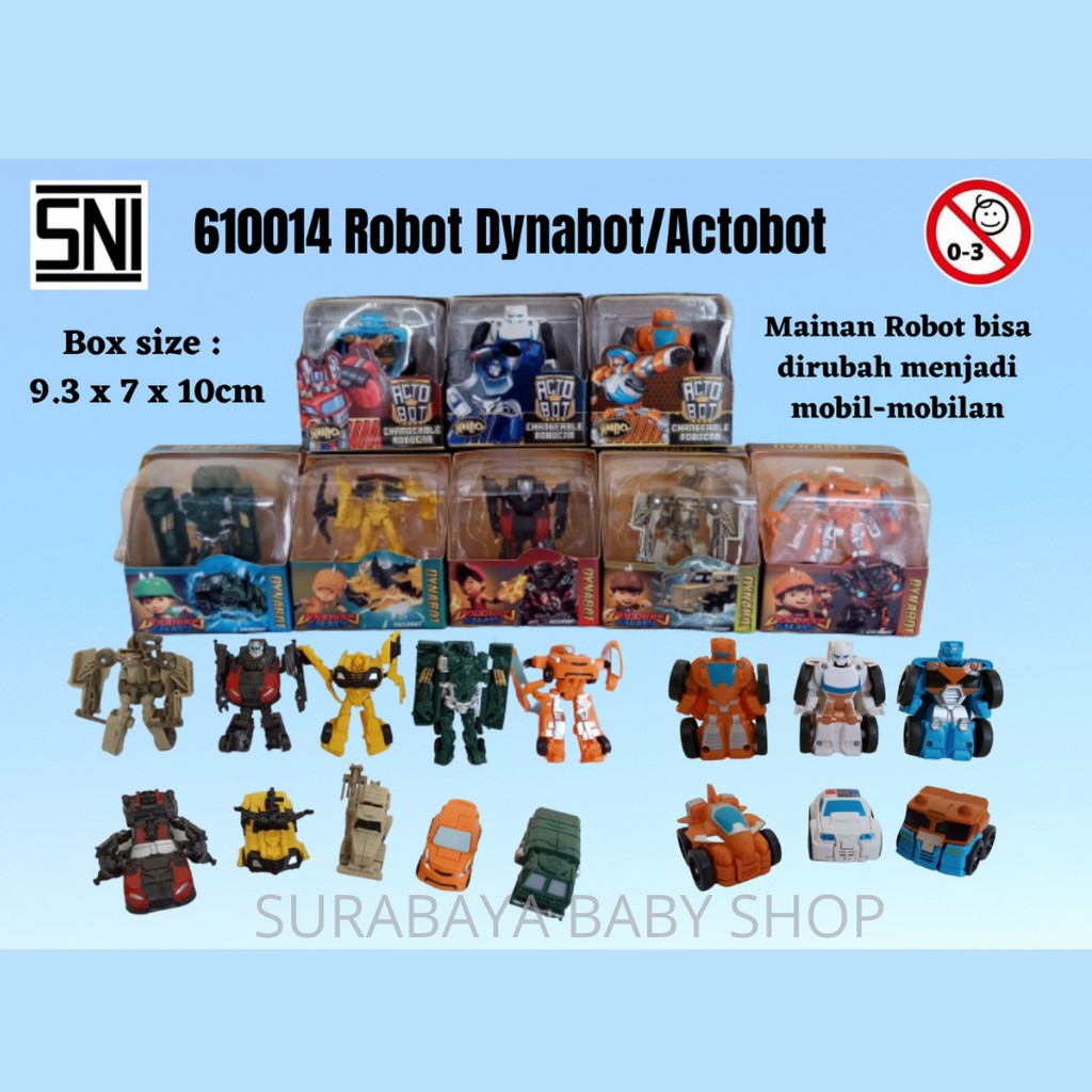 Mainan Mobil Mobilan / Mobil Robot / Mainan Robot / Mobil Robot Boboiboy Galaxy Dynabot 610014