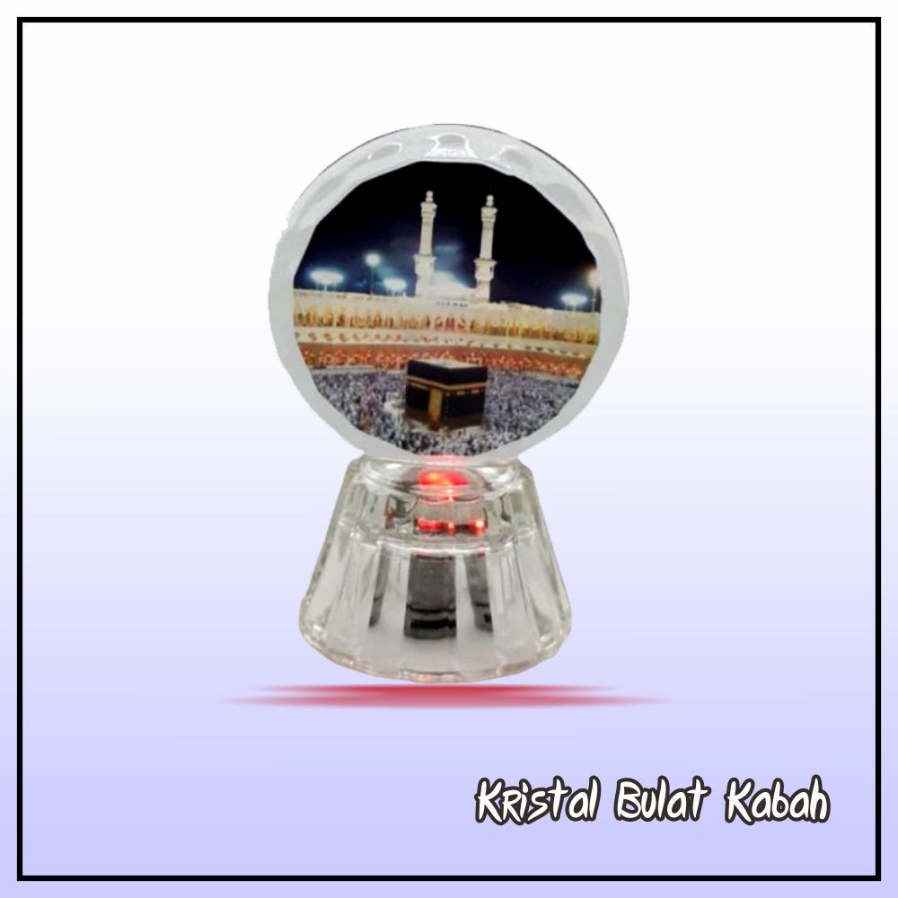 PRomo Miniatur Kristal Bulat Kabah