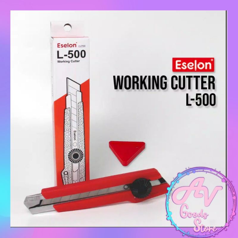 

Pisau Cutter L500 / Working Cutter L-500 Eselon / Cutter Besar
