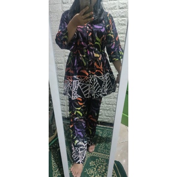 Setelan Celana bahan rayon twill /setcel rayon sukaini