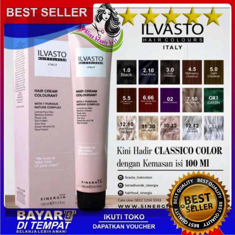 ILVASTO HAIR COLOR CLASSICO 100ML
