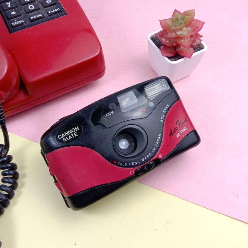 Kamera analog vintage retro jadul untuk pajangan, hiasan dinding, dan dekorasi-Cannonmate af1000