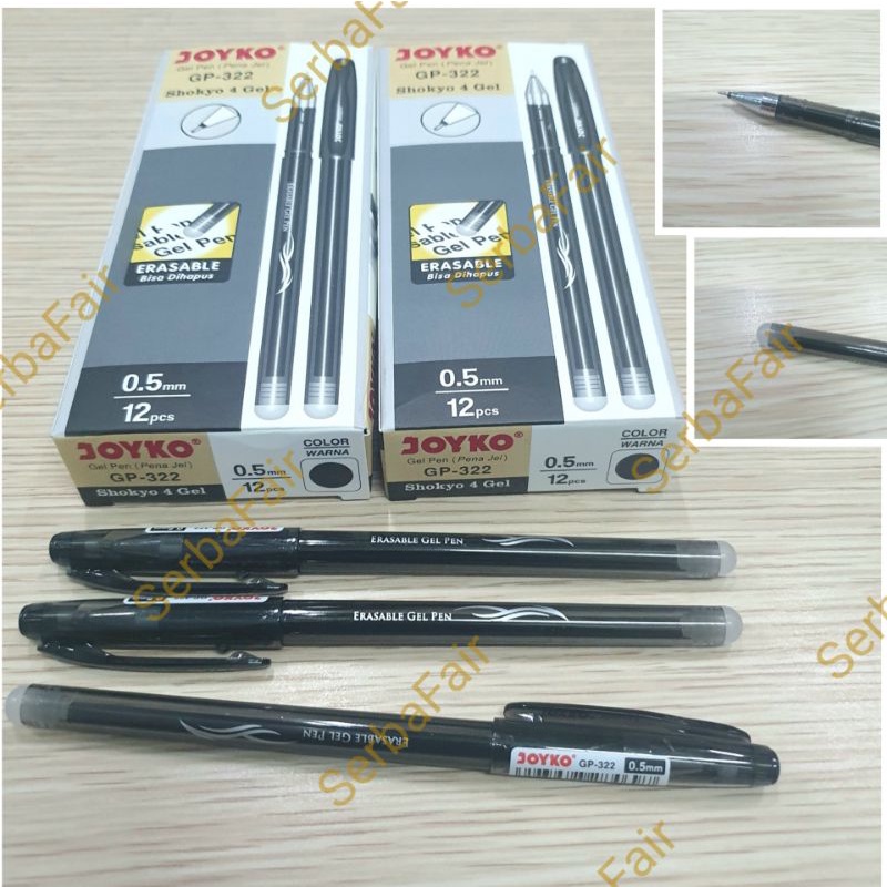 

Pulpen Joyko Bisa Hapus / Erasable Pen Kualitas OK