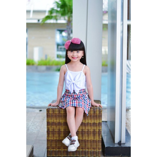 SQUARE SKIRT ICE CREAM SERIES / ROK SPAN MODEL KOREA / ROK ANAK MODEL KOREAN LOOK