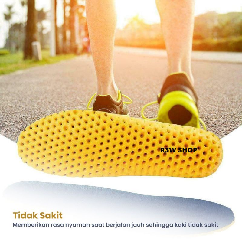 Insole Rongga Rhodey Insole Alas Kaki Sepatu Sport Size 38 39 40 41 42 Insole Sepatu Olahraga Alas Kaki Insole Anti Bau