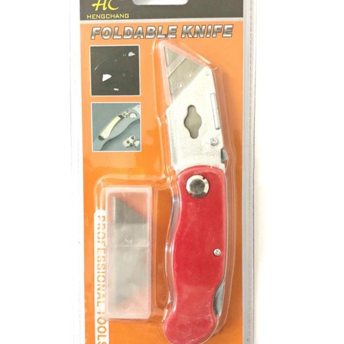 

Hari Ini C0208 Pisau Cutter Lipat Kater Cuter Foldable Knife Akrilik Gypsum Terlaris