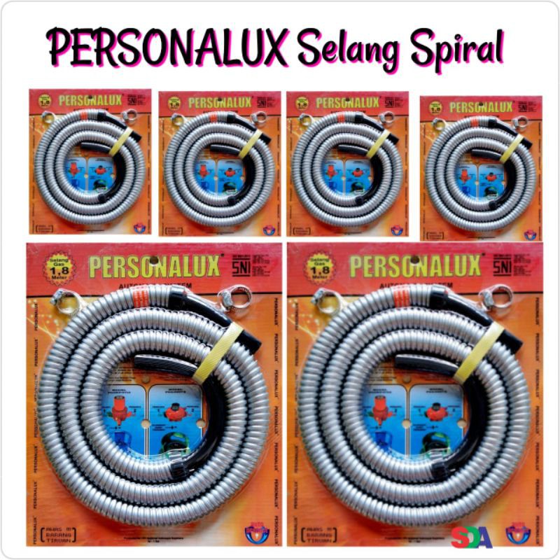 Selang Spiral/Selang Regulator Kompor Personalux