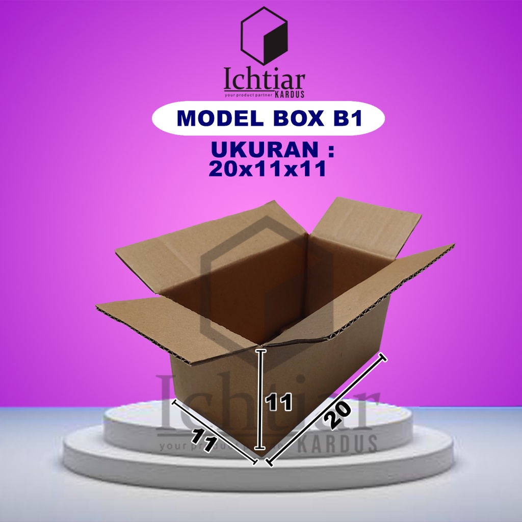 

Karton / Kardus / Box Packing Ukuran 20x11x11 Cm