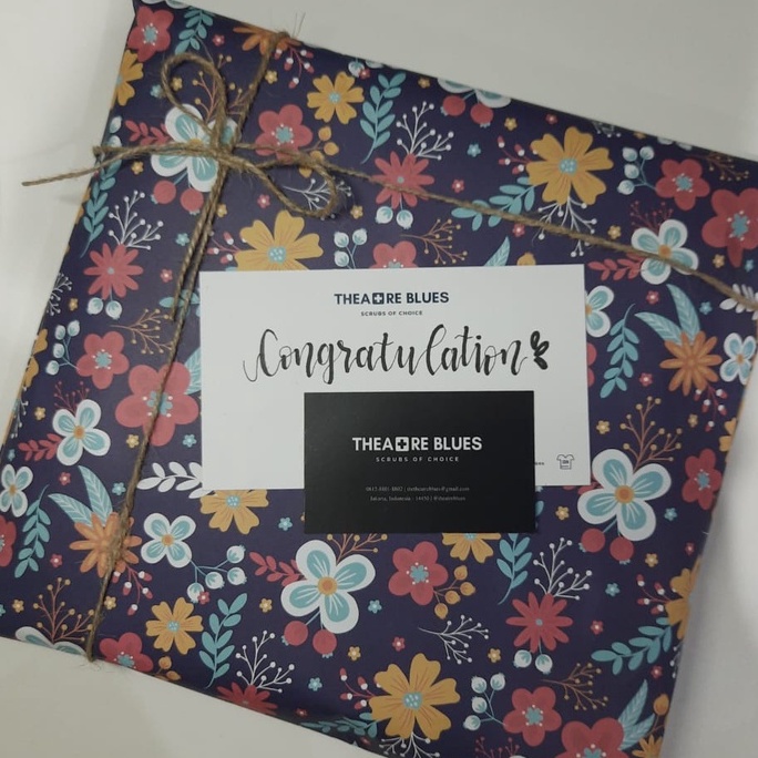 Gift Wrapping Packaging Theatre Blues (Notes Included)