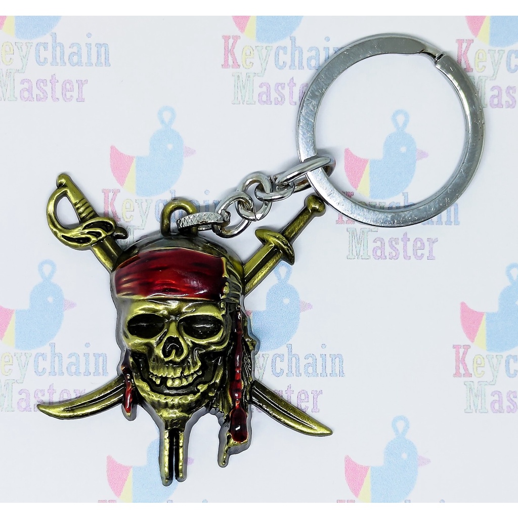 Gantungan Kunci Pirates Of The Caribbean Skull