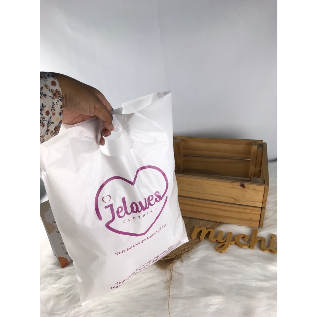 

PLASTIK PLONG 30x40CM BER SABLON CUSTOM OLSHOP MURAH DAN BERKUALITAS/PLASTIK SABLON/PLASTIK CUSTOM