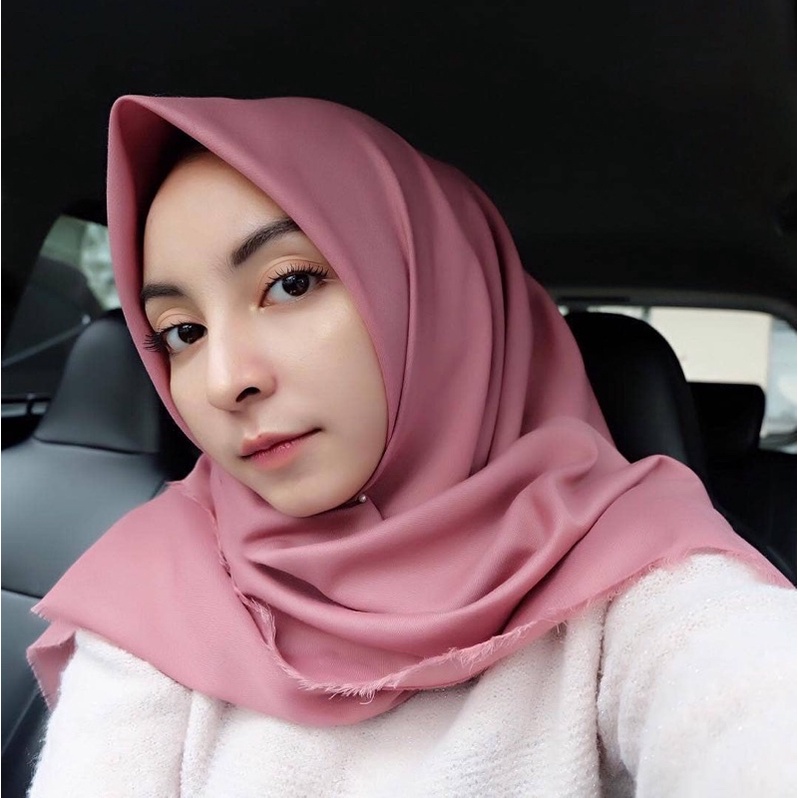 Saudia Rawis Jilbab Hijab Segiempat Segi Empat Square Kerudung Rawis Saudi Voal Grosir Promo