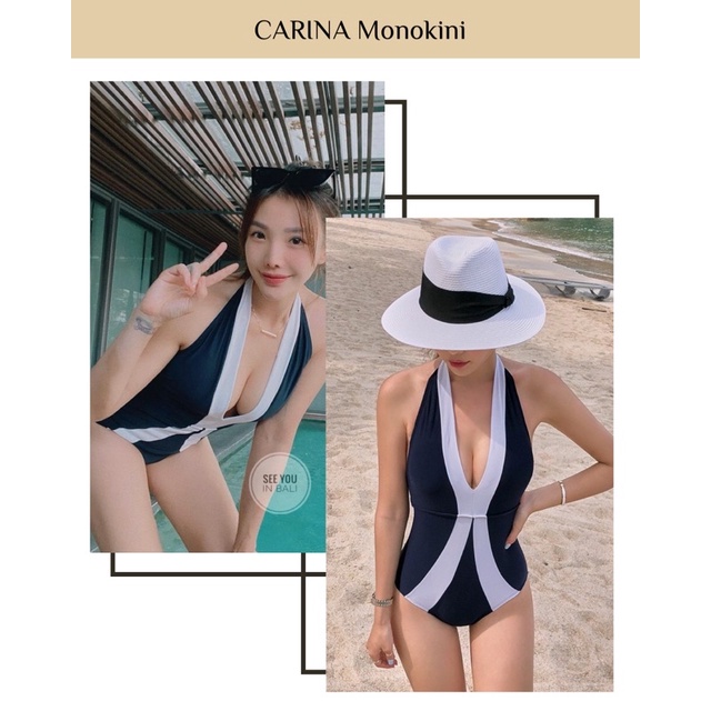 CARINA Bikini Set / Bikini Korea / Monokini / Bikini Murah / Swimsuit / Two Pieces 8008