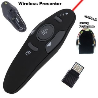 Wireless Presenter Alat Untuk Presentasi Laser Pointer 2