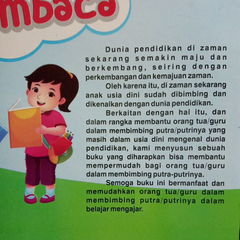 Buku Cara Cepat Pintar Membaca