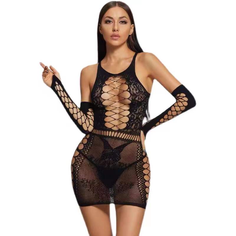 Sexy Hollow Women Bodycon Lingerie 8212