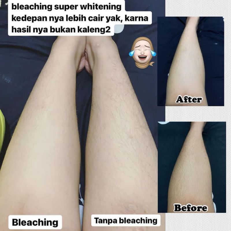 bleaching badan super whitening with Collagen