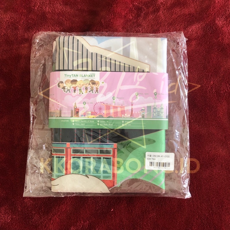 [READY] TINYTAN City Edition Blanket