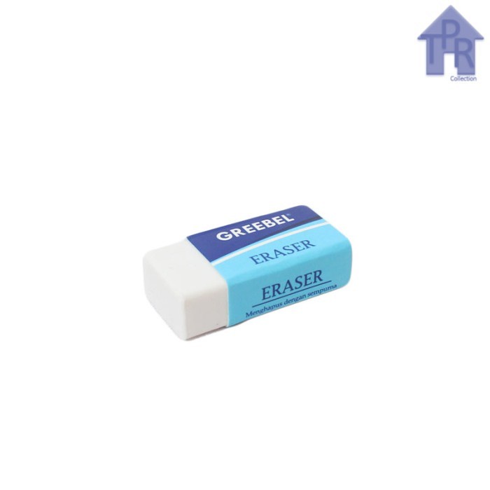 Penghapus Greebel Eraser GBW-120630 M Putih - 3pcs.