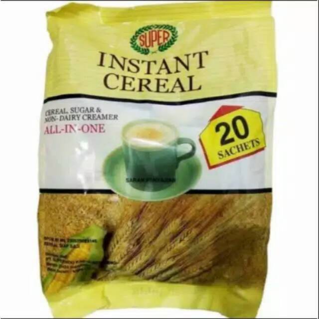

Cereal instan super 20 sachets