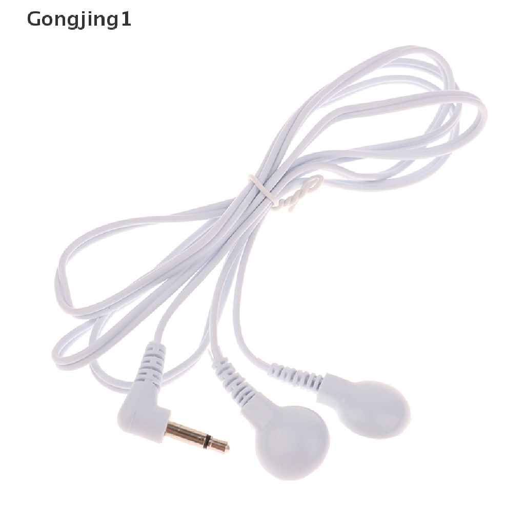 Gongjing1 Kabel Elektroda 2 Arah Dengan Jack Dc 3.5Mm