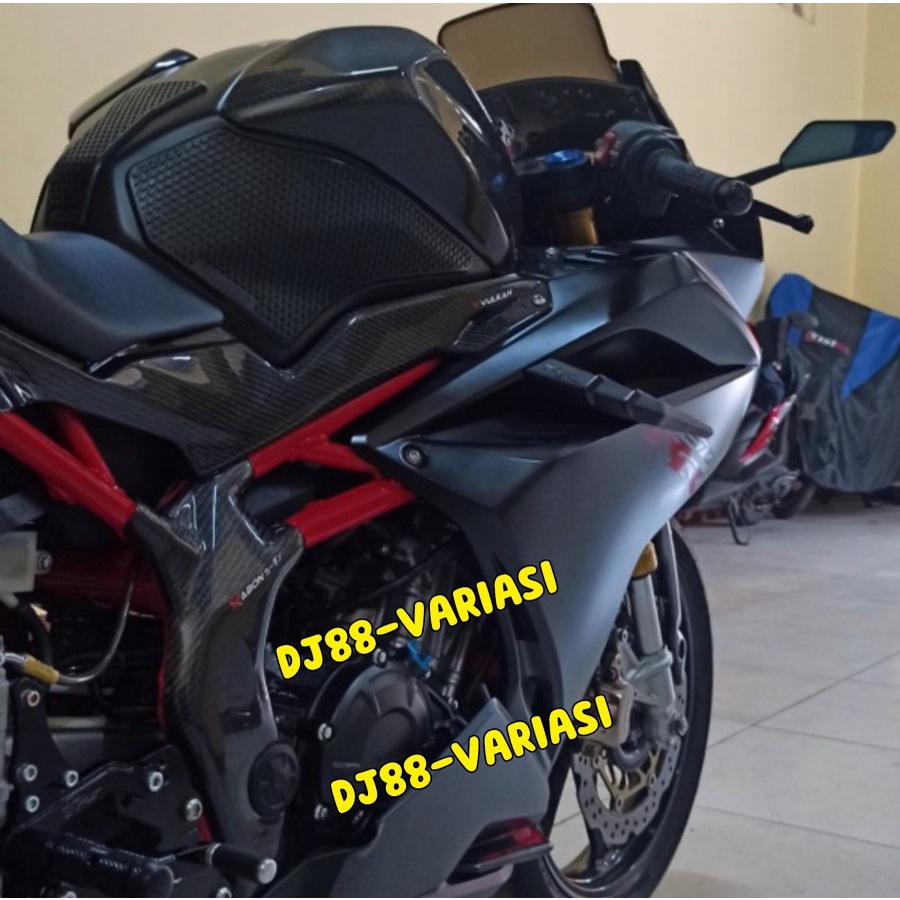 Cover Rangka carbon cbr250rr KABON tutup rangka cbr 250rr part carbon