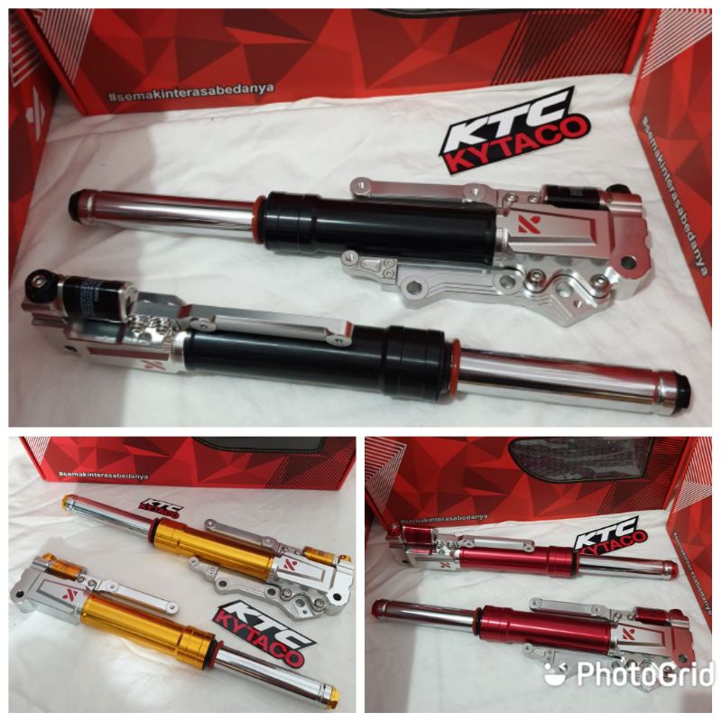 SHOCK DEPAN NMAX OLD/NMAX NEW SUSPENSION 155 KTC KYTACO/SHOCKBREAKER DEPAN USD NMAX KTC KYTACO ORIGI