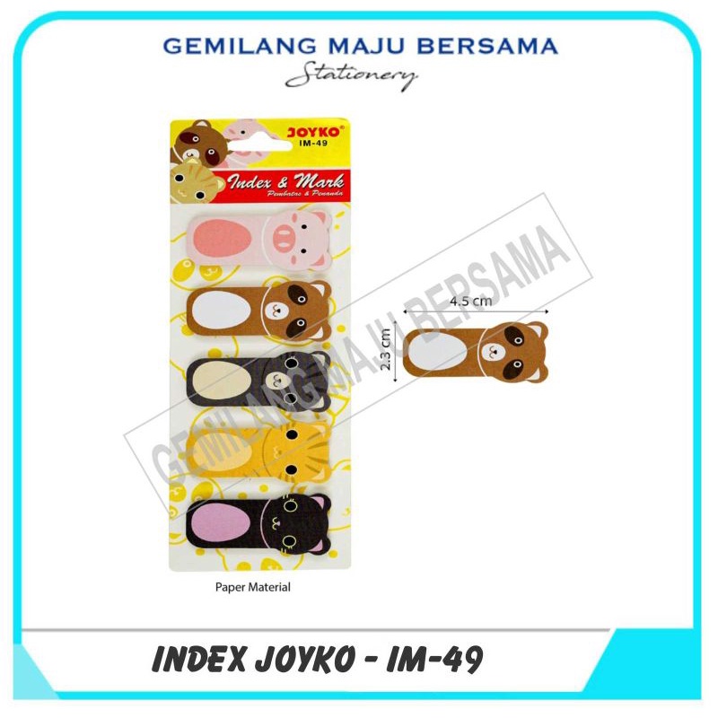 

Index & Mark / Penanda / Pembatas Joyko IM-49 (Kertas)