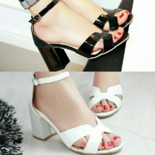 Sandal Hak Tahu Cewek Haihil High Heels Hils Pesta Wanita Hills Kondangan Terbaru Murah
