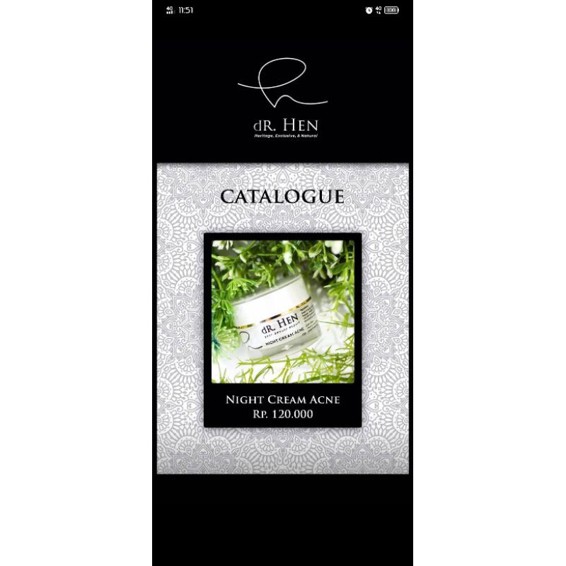 day cream acne dr.hen skincare
