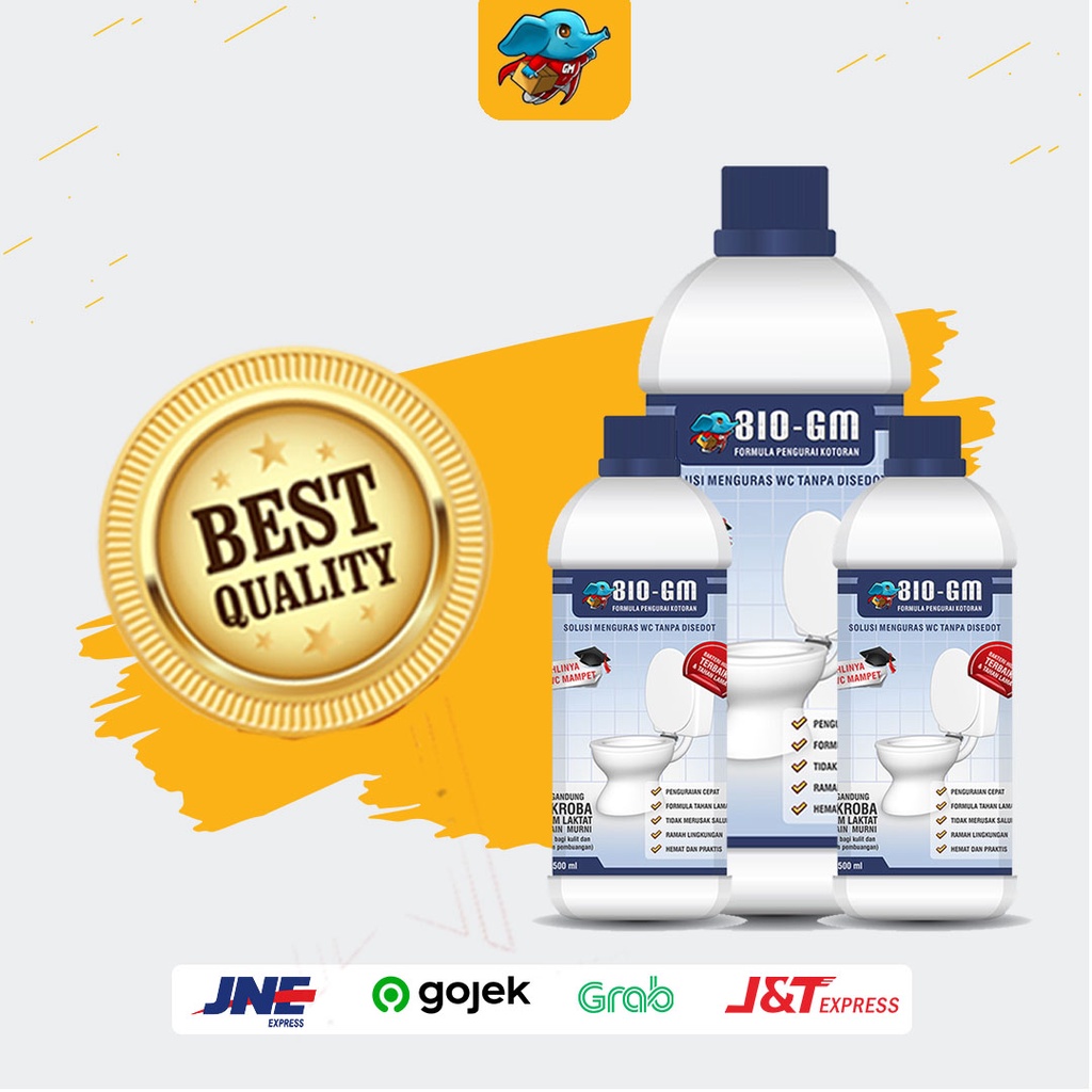 Penguras WC/Kuras Toilet Mampet BIO GM 500ML - BEST SELLER GROSIR