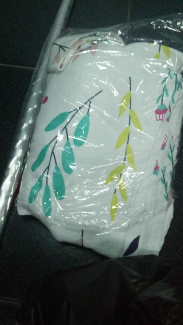 Gorden Blackout 12 Lubang Smokring L100xt200 Gorden Jendela Gorden Pintu