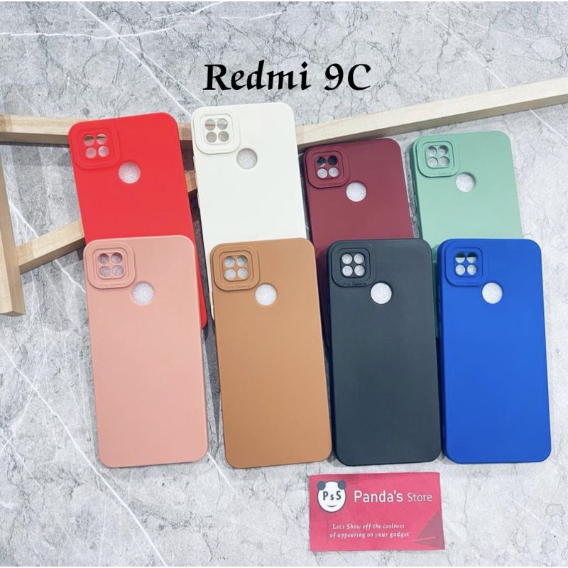 Softcase Pro Camera Redmi 9C / 10A Candy Case Full Color 3D Silikon TPU