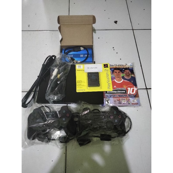 PS2 slim multi fungsi bisa kaset dan hardis exsternal
