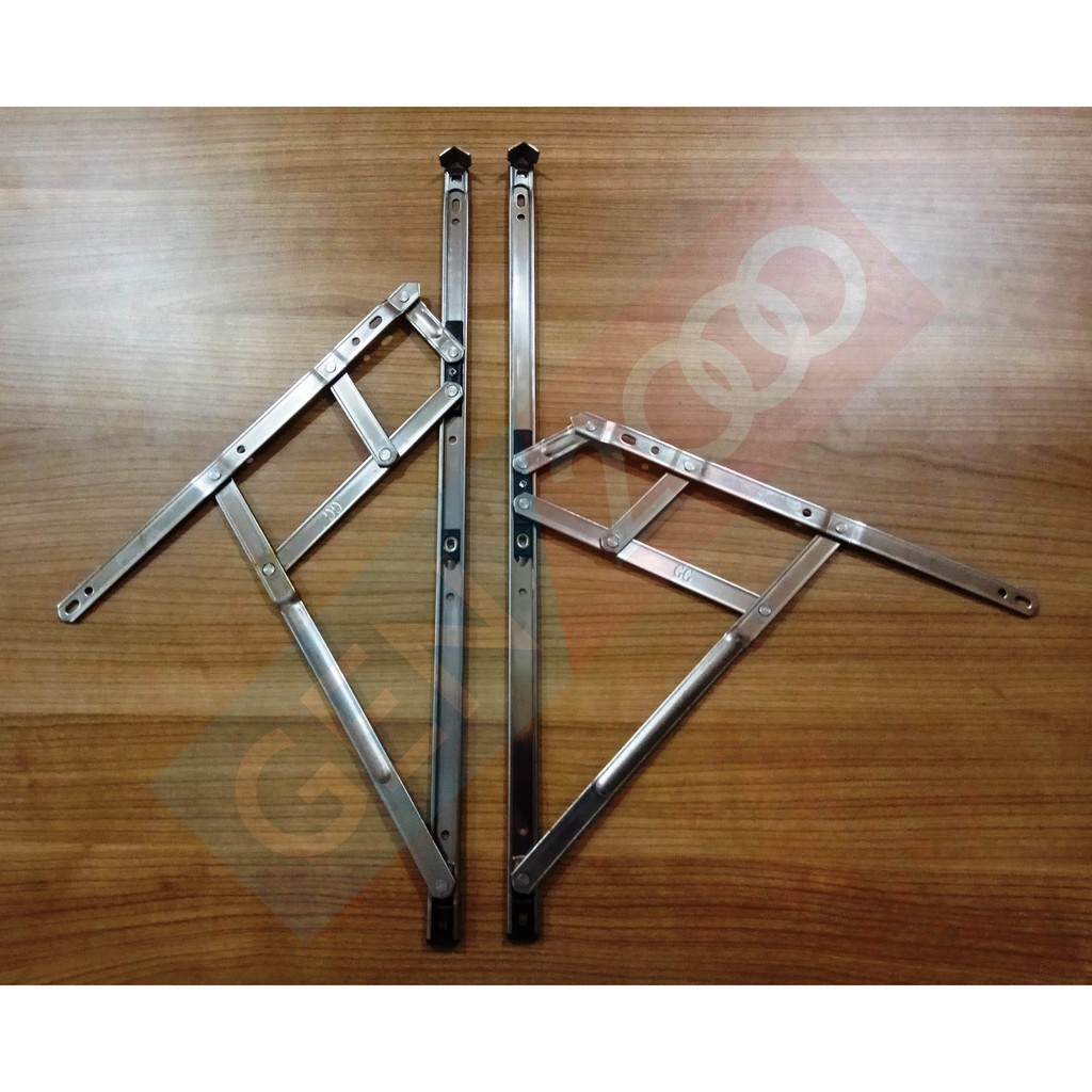 Engsel Jendela Casement Aluminium 20 Inch HD Friction Stay Hinge 50 Cm Window Hinge Kusen Kesmen