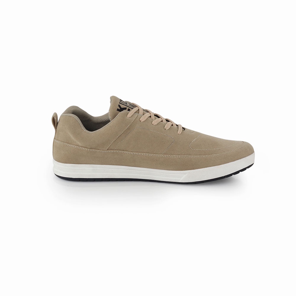 Justrue Sepatu Pria Sneakers Krem Original 100%690