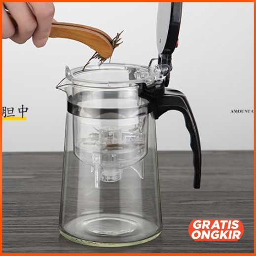 Teko Pitcher Teh Chinese Teapot with Saringan Infuser - K1 350ml