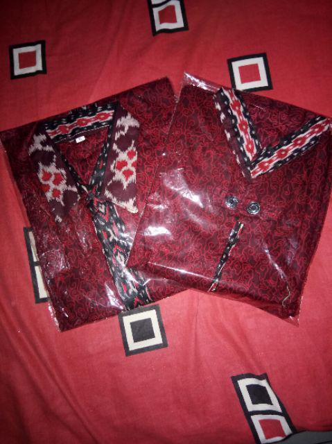 Batik Dolby Dolbi Dobby Doby Tenun Sutra Tulis Katun Atbm Baron Atasan Batik Wanita Sogan Srg308