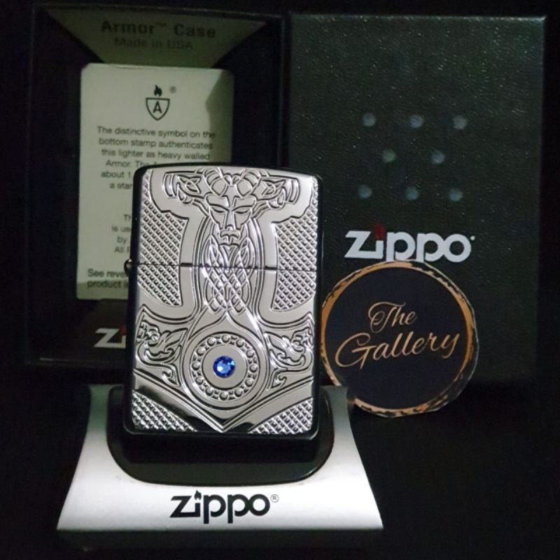 ⭐⭐⭐⭐⭐ 49289 ORIGINAL ZIPPO ARMOR MEDIEVAL DESIGN