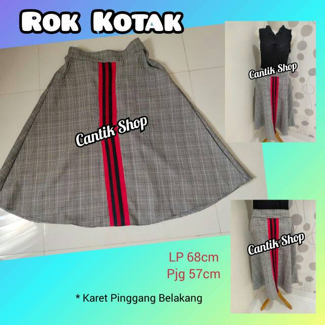 Rok Kotak Lis Merah