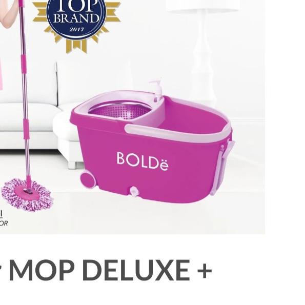 Ω BOLDe Super Mop Deluxe+ Alat Pel Lantai Otomatis Wonder Mop Super Surabaya ❁