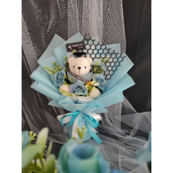 Bucket bunga/ buket bunga/ buket wisuda/ bucket wisuda