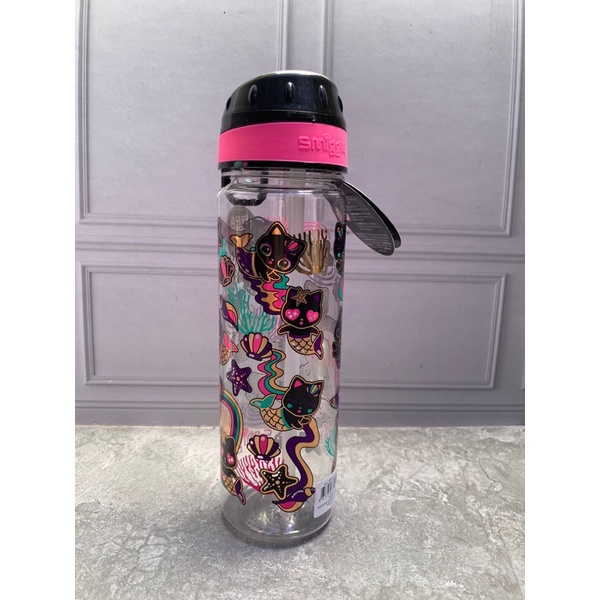 SMIGGLE DRINK BOTTLE ATTACH HEY BLACK CAT-BOTTLE SMIGGLE