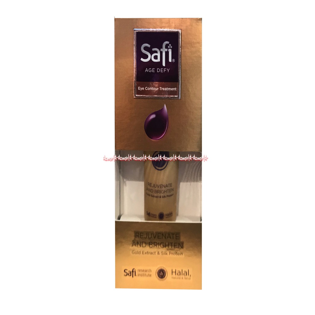 Safi Age Eye Contour Treatment 15ml Krim Mata Kontour Meyamarkan Lingkar Hitam Panda