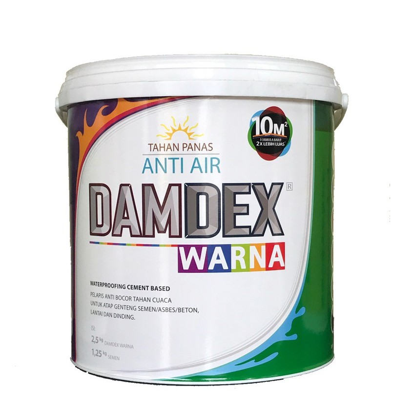 Damdex Warna Pelapis Anti Bocor 2.5kg