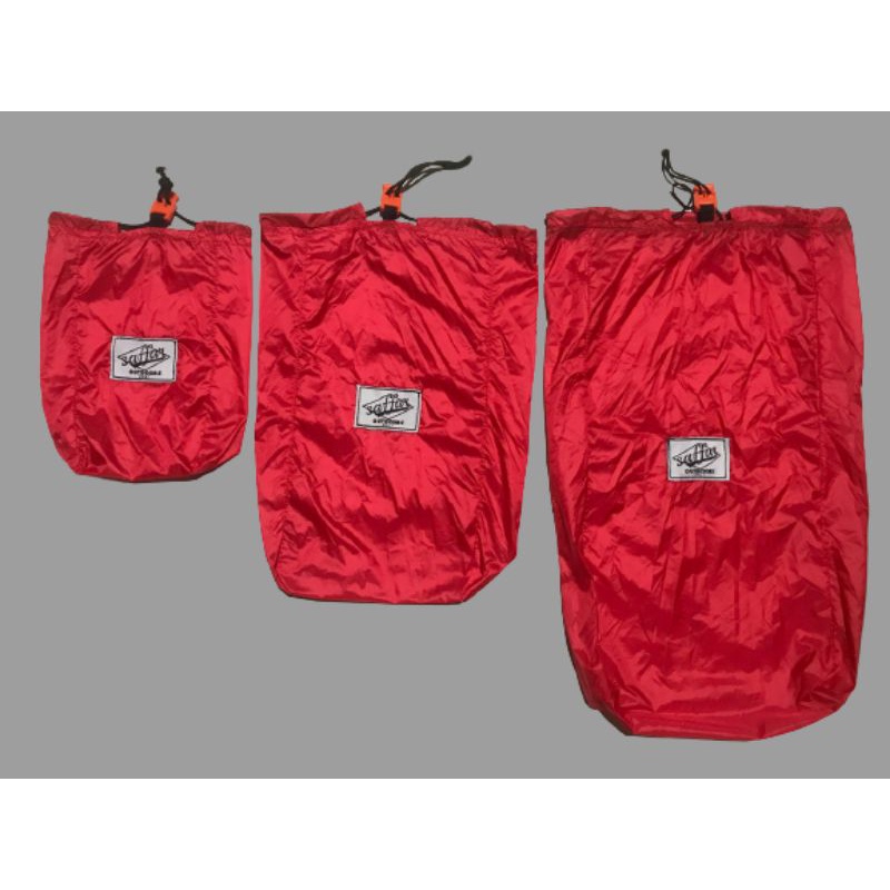 stuffsack saffaroutdoor kantung serut tas serut stuff sack tas serut tas wadah sleeping bag jaket