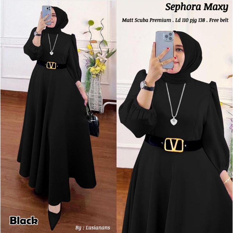 SEPHORA MAXY DRESS BY LUSIANA