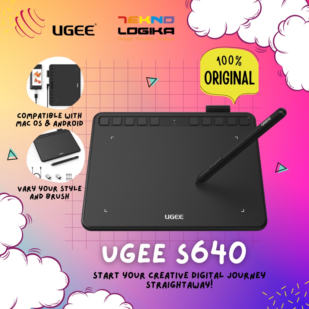 jual-ugee-s640-pen-tablet-drawing-tablet-tablet-menggambar